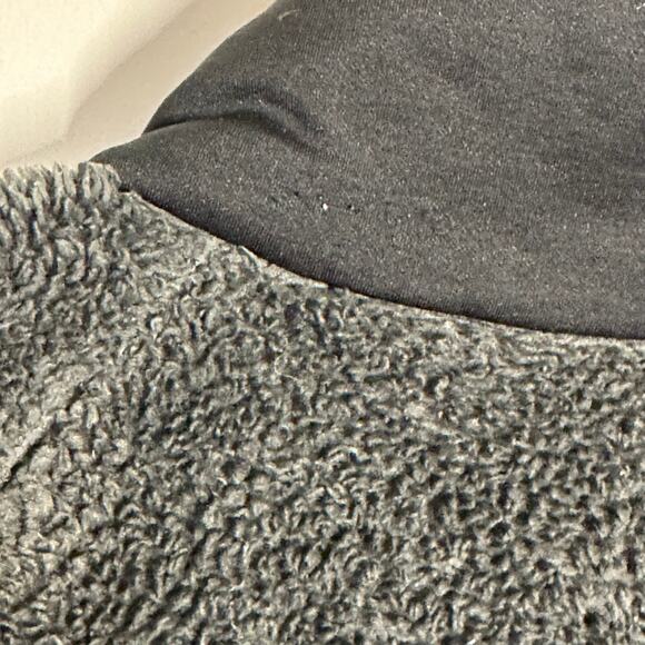 Women's Black Gray Columbia Fleece Zip Up Sz M - Picture 8 of 8